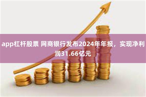 app杠杆股票 网商银行发布2024年年报，实现净利润31.66亿元