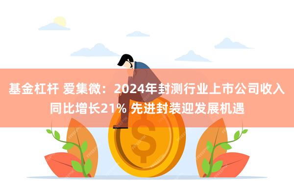 基金杠杆 爱集微：2024年封测行业上市公司收入同比增长21% 先进封装迎发展机遇